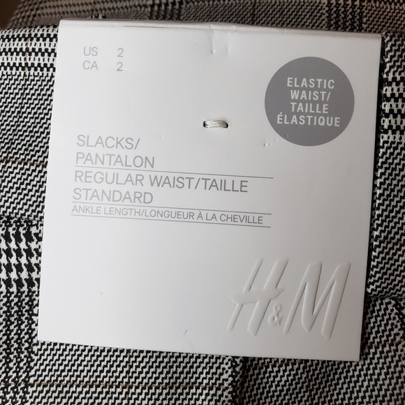 H&M Plaid Slacks - Picture 6 of 6